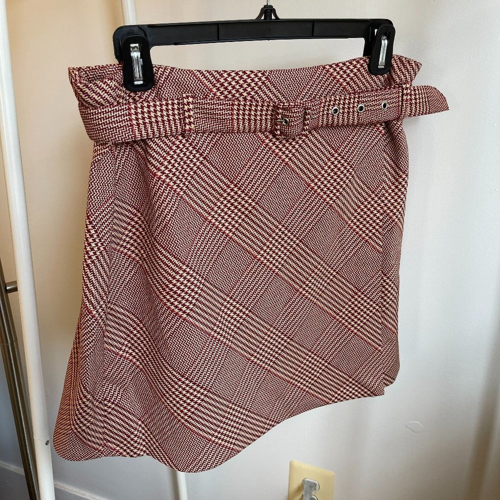 NWT H&M Plaid Mini Skirt